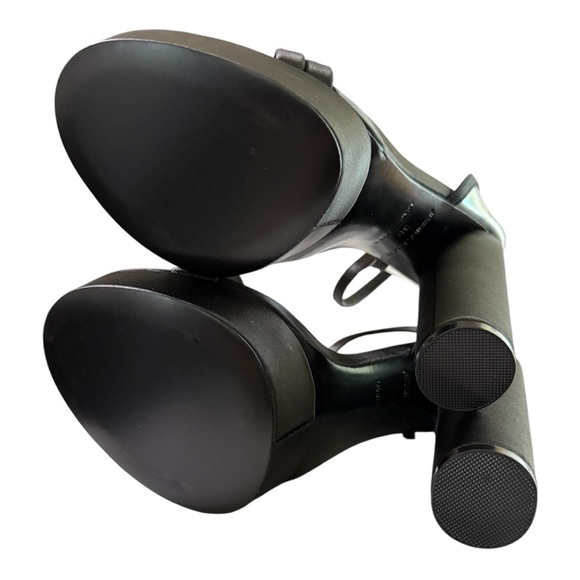 Jessica Rich Black Satin Platform Sandals – Size 38 (US 7.5–8) - Picture 6 of 7